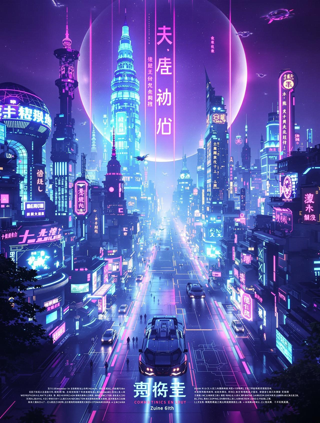 老牛影院作品《数字迷城》高清海报